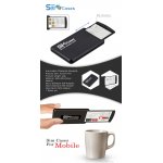 Drawer Design Case Holder For SIM Cards & Memory Cards, Storage Case With 3M Grip Pad Technology 